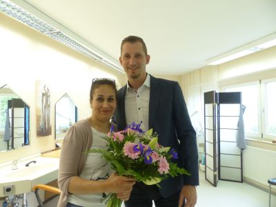 Demenzzentrum im Fritz Rupprecht Heim Friseur Veda