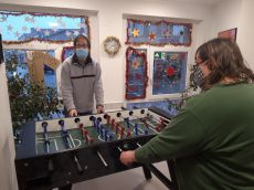 Kickern durch die Pandemie